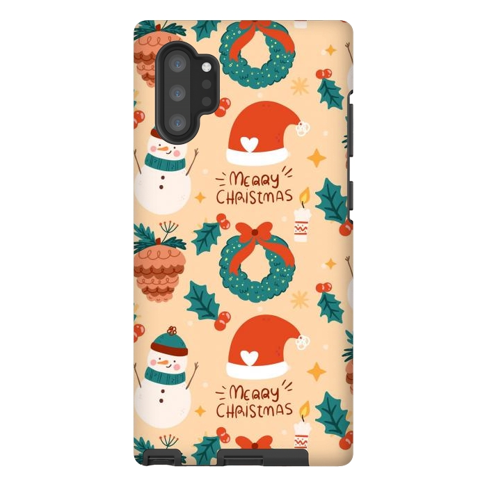 Galaxy Note 10 plus StrongFit Merry Christmas IV by ArtsCase