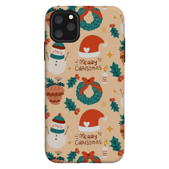 iPhone 11 Pro Max StrongFit Merry Christmas IV by ArtsCase