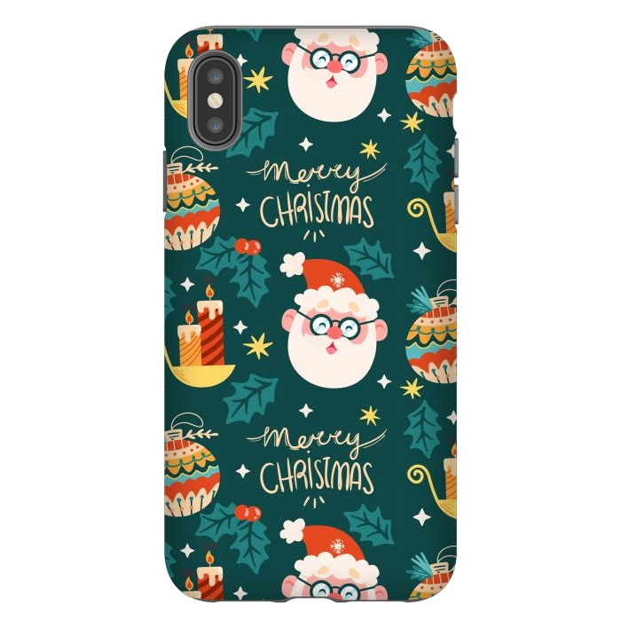 iPhone Xs Max StrongFit Merry Christmas VII by ArtsCase