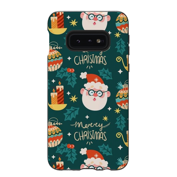 Galaxy S10e StrongFit Merry Christmas VII by ArtsCase