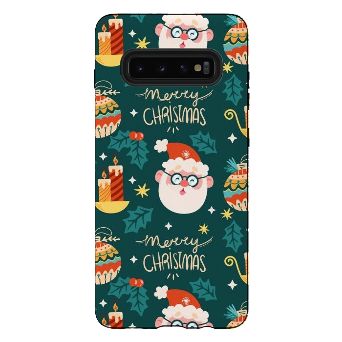 Galaxy S10 plus StrongFit Merry Christmas VII by ArtsCase