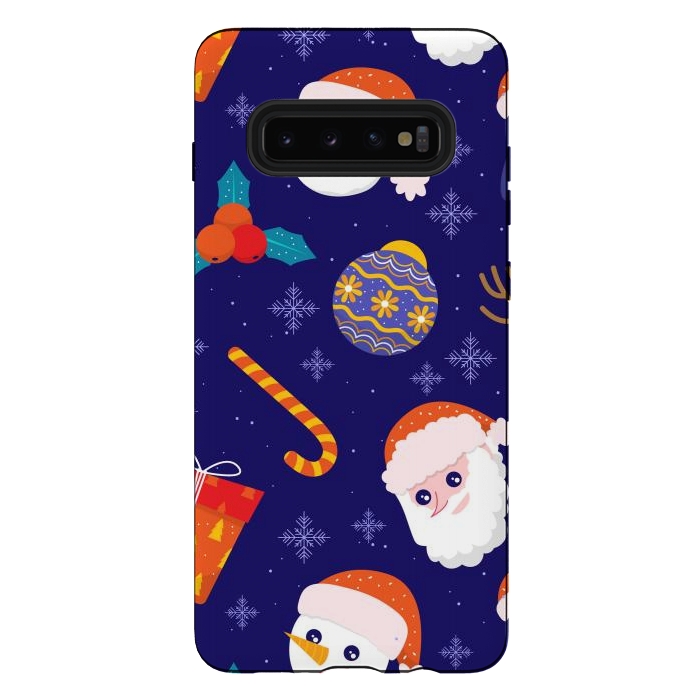 Galaxy S10 plus StrongFit Winter at Christmas by ArtsCase