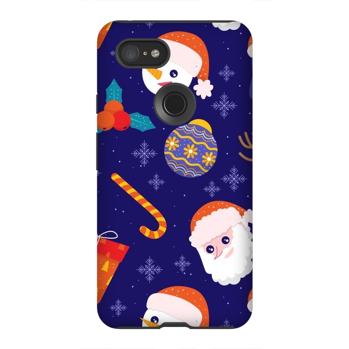 Pixel 3XL StrongFit Winter at Christmas by ArtsCase