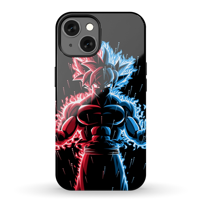 iPhone 13 StrongFit Blue Red transformation by Alberto