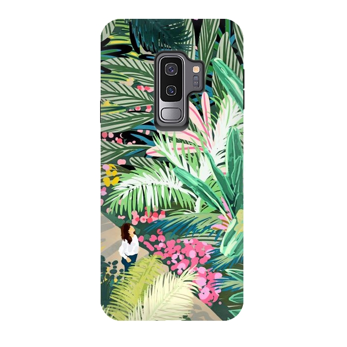 Galaxy S9 plus StrongFit Bohemian Jungle by Uma Prabhakar Gokhale