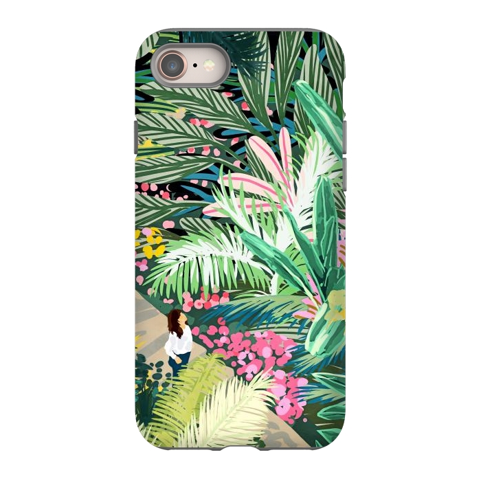 iPhone SE StrongFit Bohemian Jungle by Uma Prabhakar Gokhale