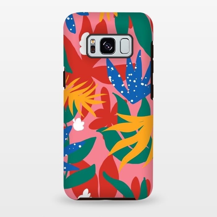 Galaxy S8 plus StrongFit Blush in The Jungle by Uma Prabhakar Gokhale