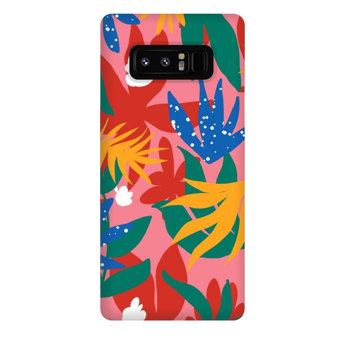 Galaxy Note 8 StrongFit Blush in The Jungle by Uma Prabhakar Gokhale