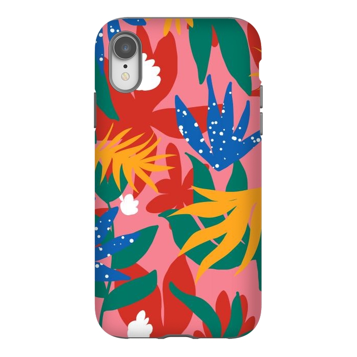 iPhone Xr StrongFit Blush in The Jungle by Uma Prabhakar Gokhale