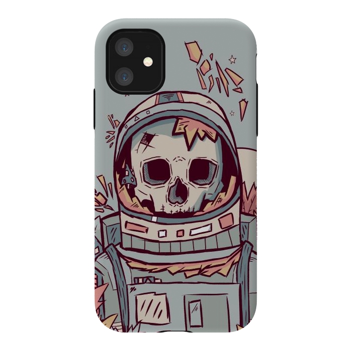 iPhone 11 StrongFit Forgotten astronaut by Steve Wade (Swade)
