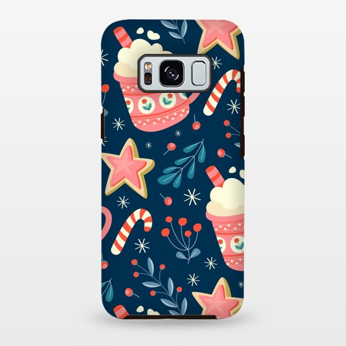 Galaxy S8 plus StrongFit Cute Christmas Pattern VI by ArtsCase