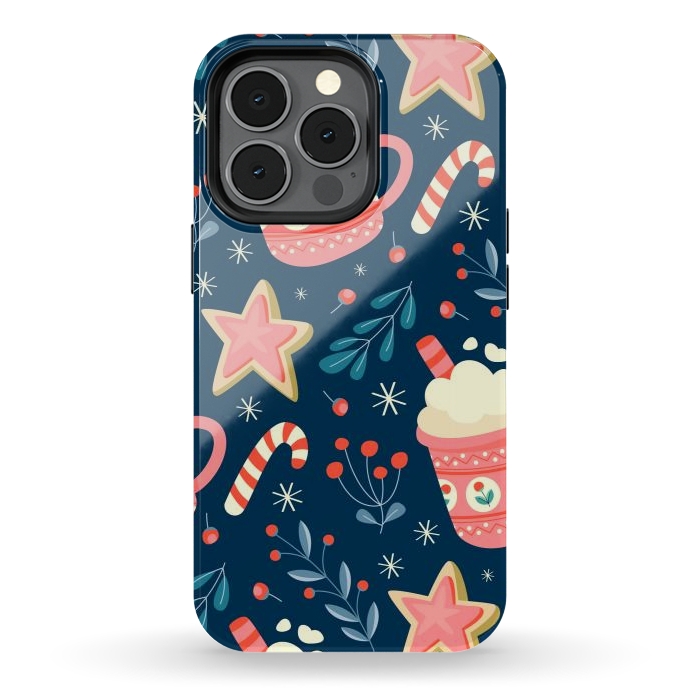 iPhone 13 pro StrongFit Cute Christmas Pattern VI by ArtsCase
