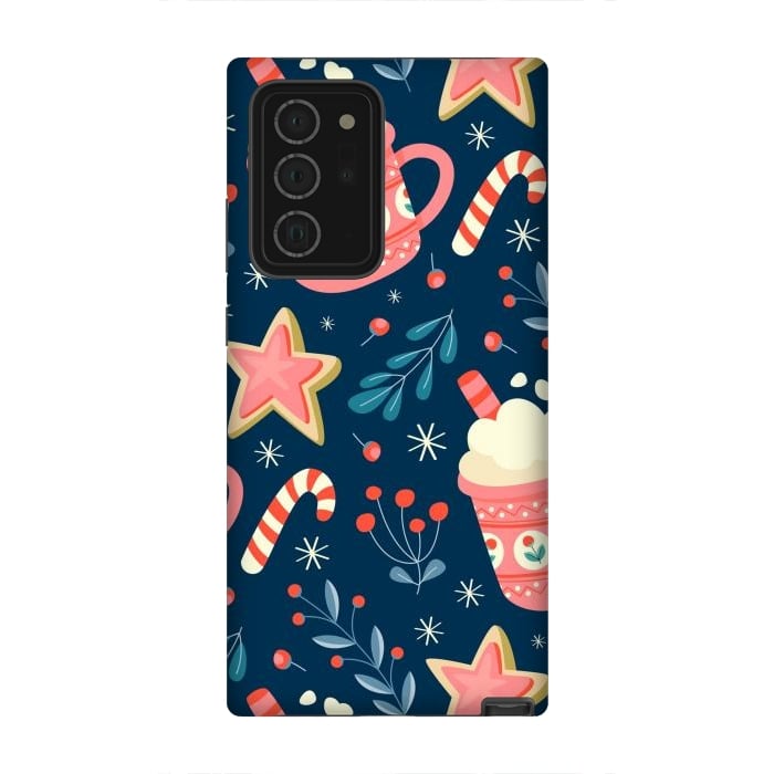 Galaxy Note 20 Ultra StrongFit Cute Christmas Pattern VI by ArtsCase