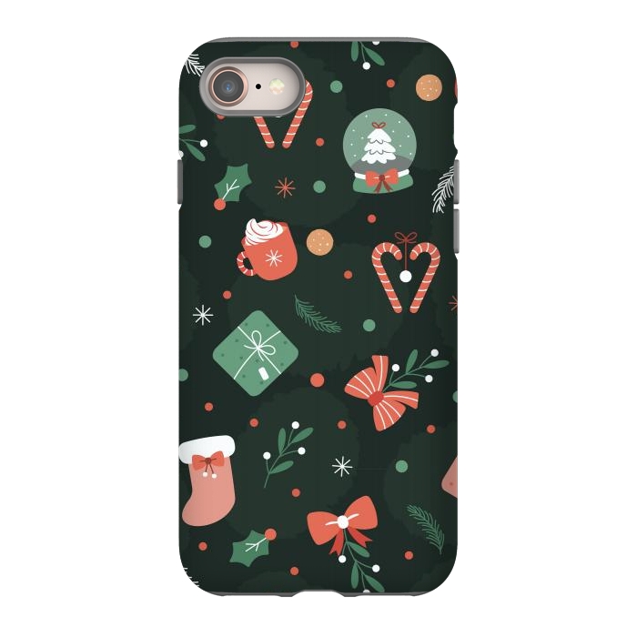 iPhone 8 StrongFit Happy Christmas 0 by ArtsCase