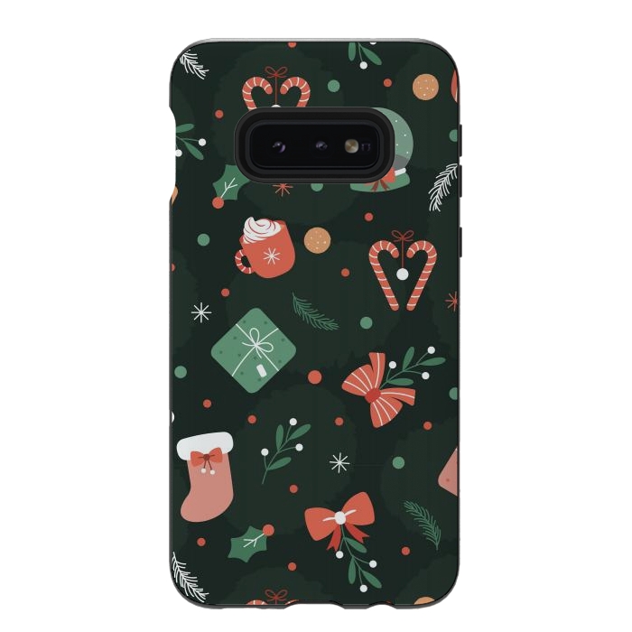 Galaxy S10e StrongFit Happy Christmas 0 by ArtsCase
