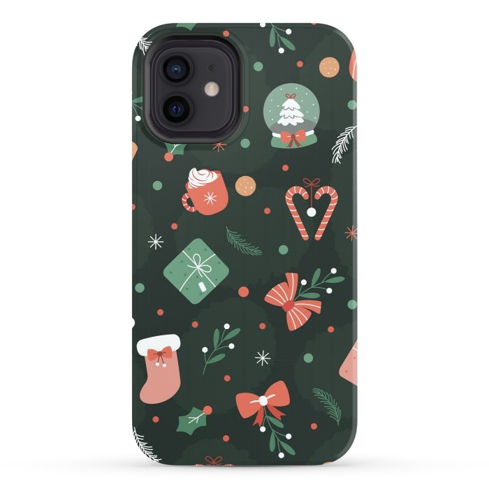 iPhone 12 StrongFit Happy Christmas 0 by ArtsCase