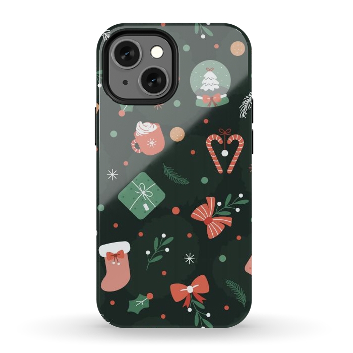 iPhone 13 mini StrongFit Happy Christmas 0 by ArtsCase