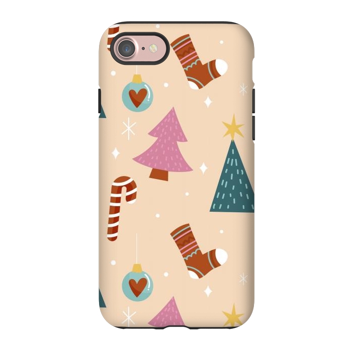 iPhone 7 StrongFit Original Pattern in Christmas by ArtsCase