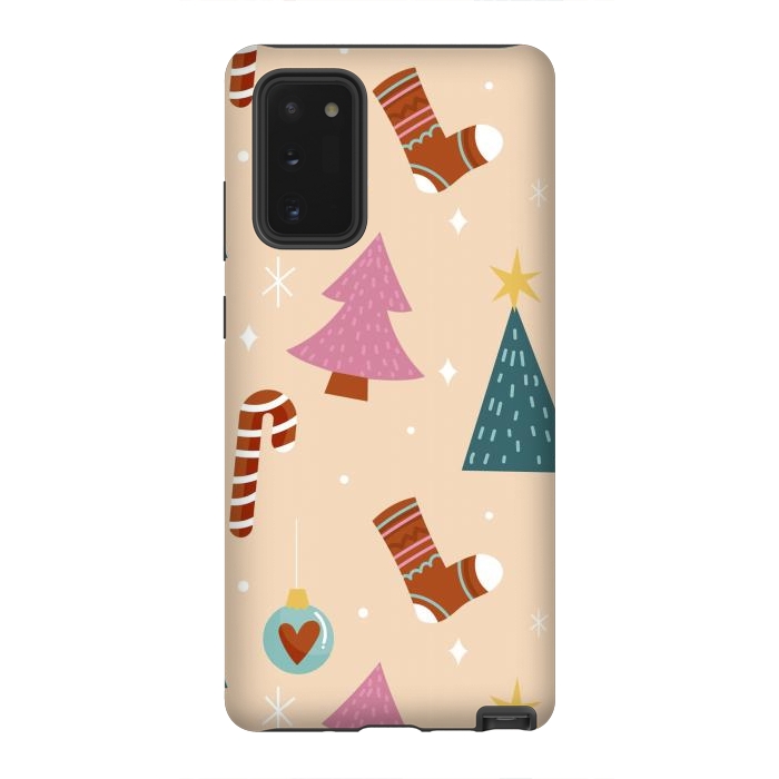 Galaxy Note 20 StrongFit Original Pattern in Christmas by ArtsCase