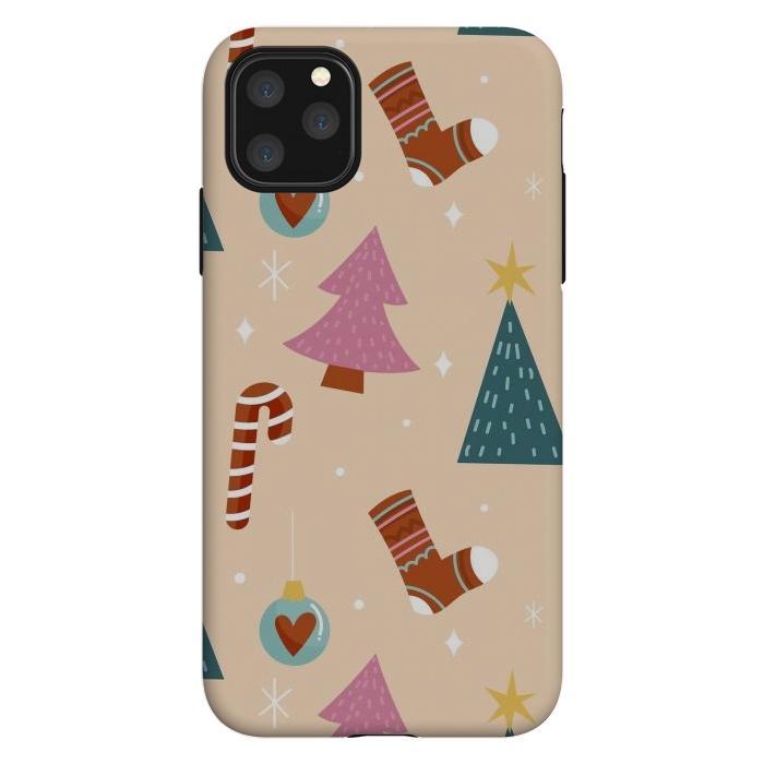 iPhone 11 Pro Max StrongFit Original Pattern in Christmas by ArtsCase