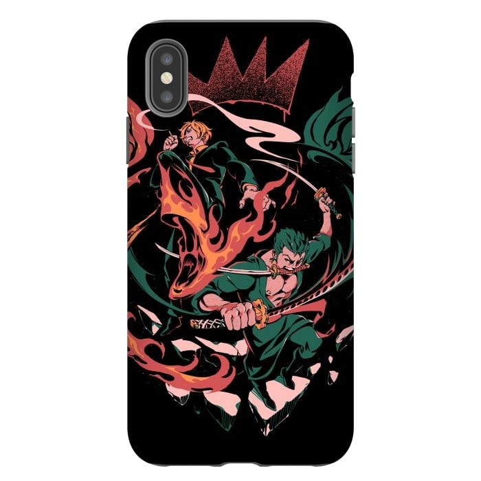 iPhone Xs Max StrongFit The Wings of the King by Ilustrata