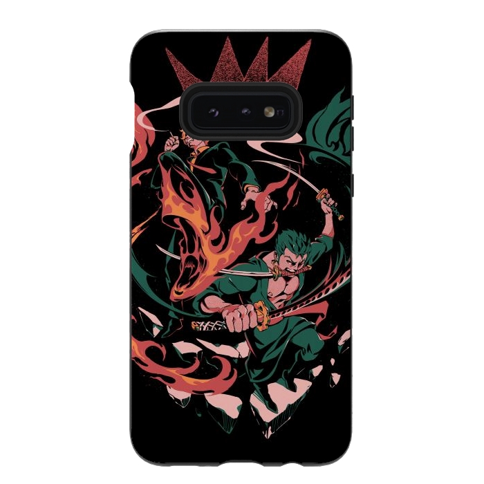 Galaxy S10e StrongFit The Wings of the King por Ilustrata
