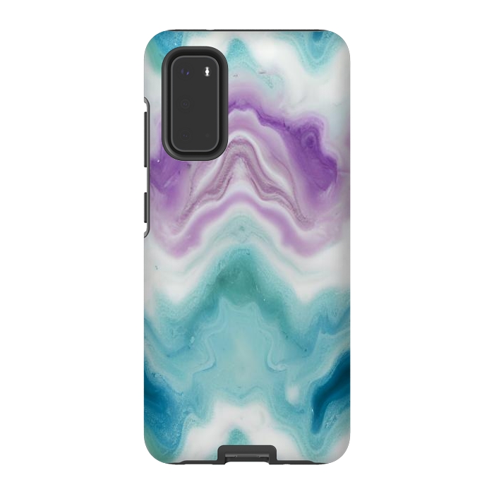 Galaxy S20 StrongFit Wavy marble  by Winston