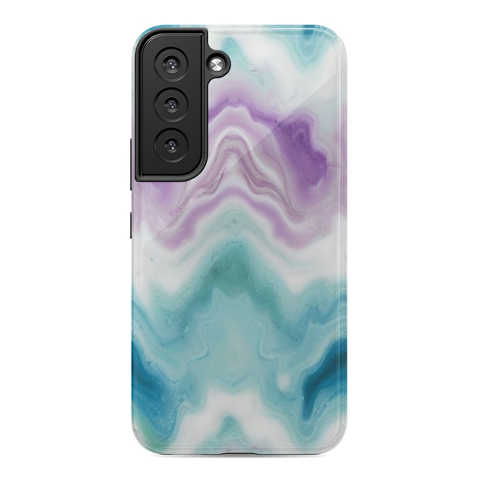 Galaxy S22 StrongFit Wavy marble  by Winston