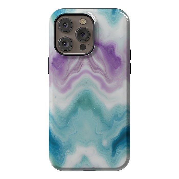 iPhone 14 Pro max StrongFit Wavy marble  by Winston
