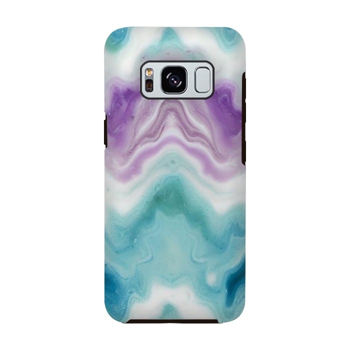 Galaxy S8 StrongFit Wavy marble  by Winston