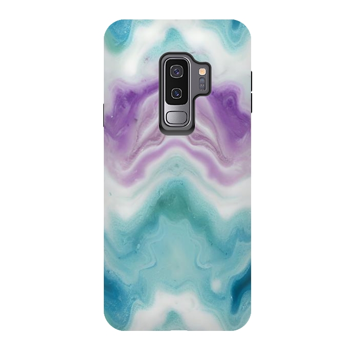 Galaxy S9 plus StrongFit Wavy marble  by Winston