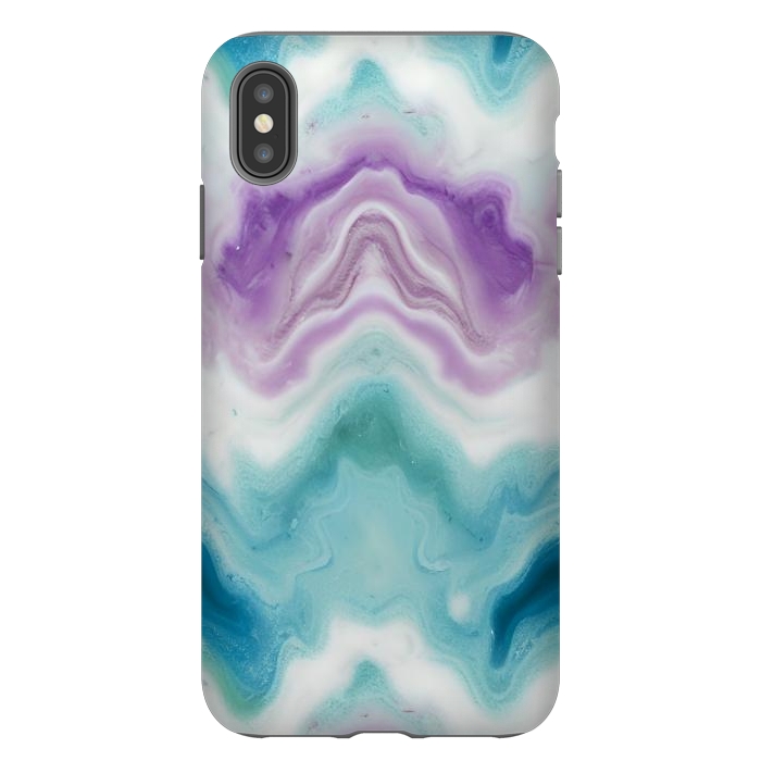 iPhone Xs Max StrongFit Wavy marble  by Winston