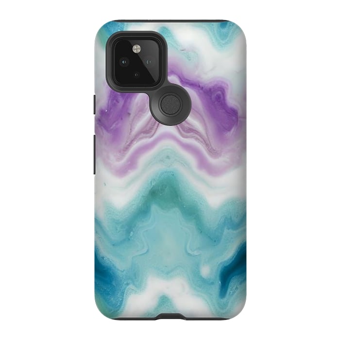 Pixel 5 StrongFit Wavy marble  by Winston