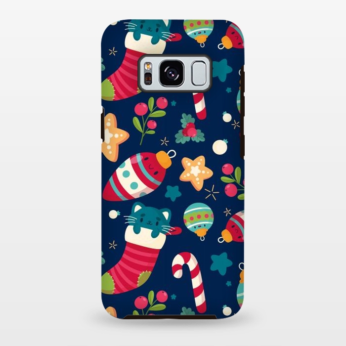 Galaxy S8 plus StrongFit A Cat in Christmas by ArtsCase