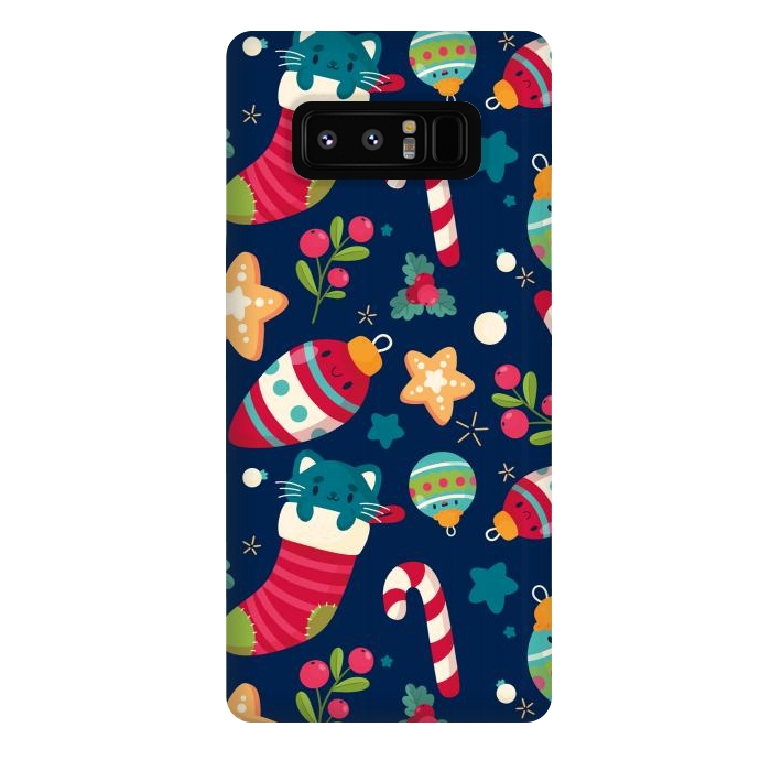 Galaxy Note 8 StrongFit A Cat in Christmas by ArtsCase
