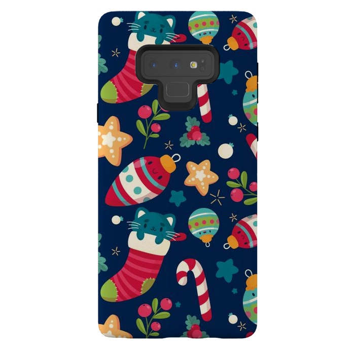 Galaxy Note 9 StrongFit A Cat in Christmas by ArtsCase