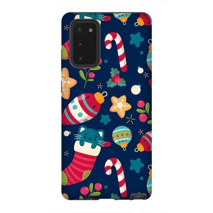 Galaxy Note 20 StrongFit A Cat in Christmas by ArtsCase