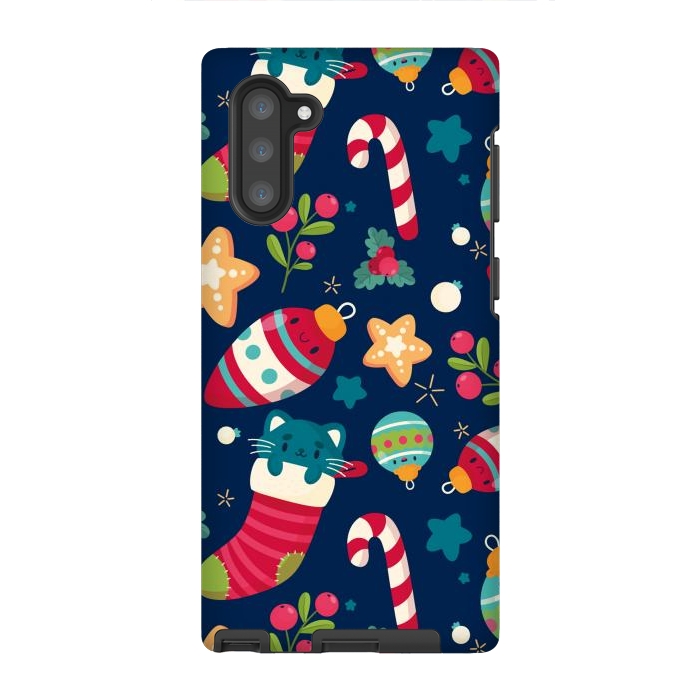 Galaxy Note 10 StrongFit A Cat in Christmas by ArtsCase