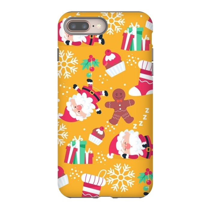 iPhone 7 plus StrongFit Cute Pattern for Christmas  by ArtsCase