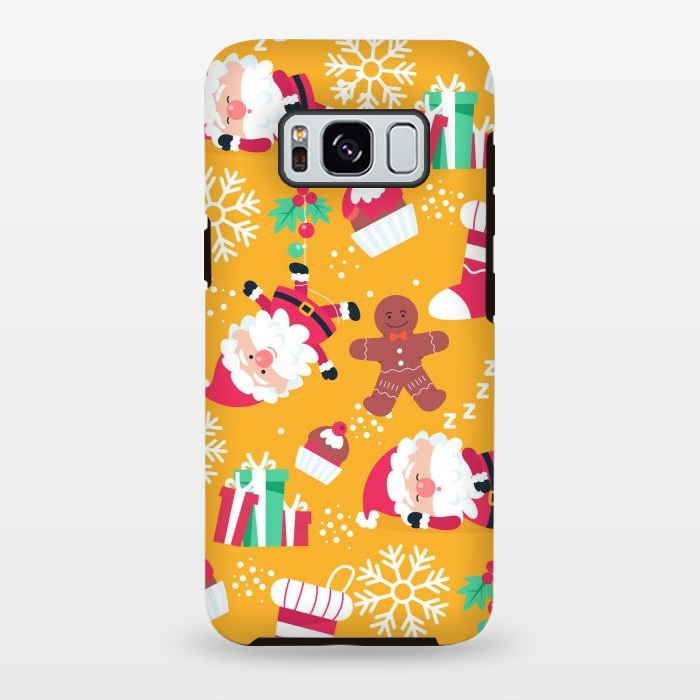 Galaxy S8 plus StrongFit Cute Pattern for Christmas  by ArtsCase