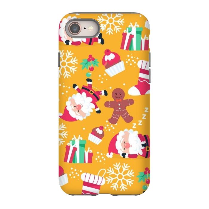 iPhone 8 StrongFit Cute Pattern for Christmas  by ArtsCase