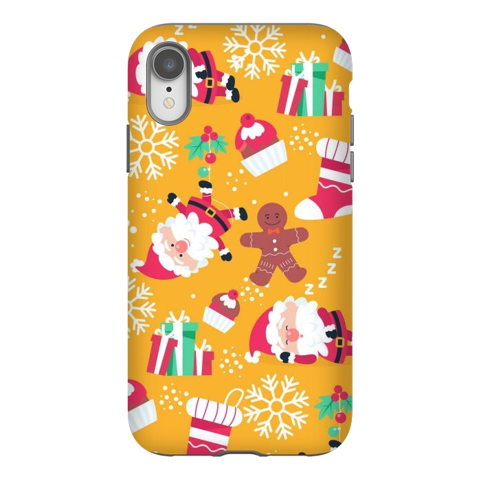 iPhone Xr StrongFit Cute Pattern for Christmas  by ArtsCase