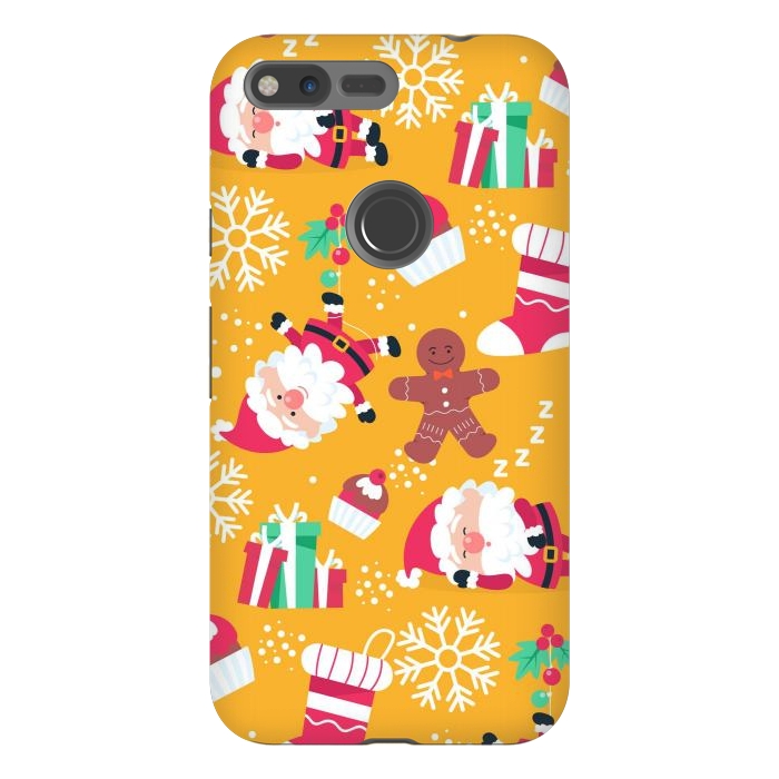 Pixel XL StrongFit Cute Pattern for Christmas  by ArtsCase