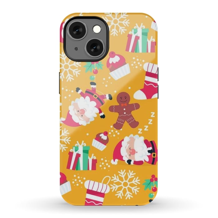 iPhone 13 StrongFit Cute Pattern for Christmas  by ArtsCase
