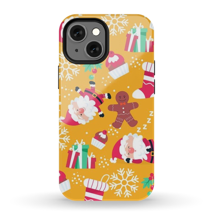 iPhone 13 mini StrongFit Cute Pattern for Christmas  by ArtsCase