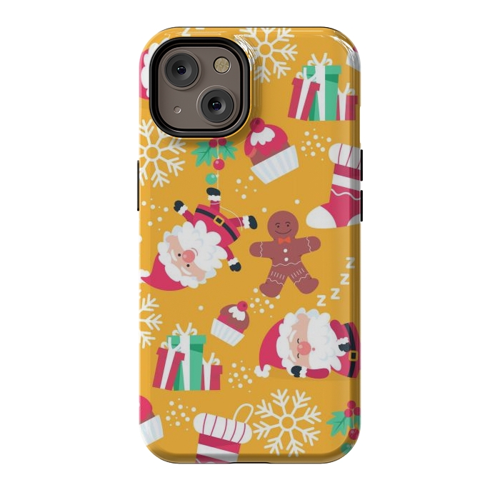 iPhone 14 StrongFit Cute Pattern for Christmas  by ArtsCase