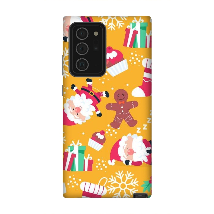 Galaxy Note 20 Ultra StrongFit Cute Pattern for Christmas  by ArtsCase