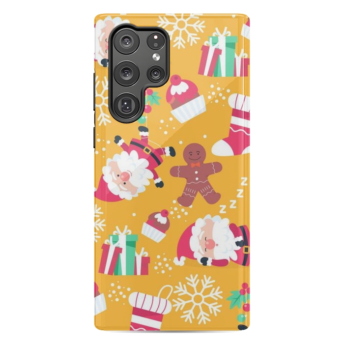 Galaxy S22 Ultra StrongFit Cute Pattern for Christmas  by ArtsCase