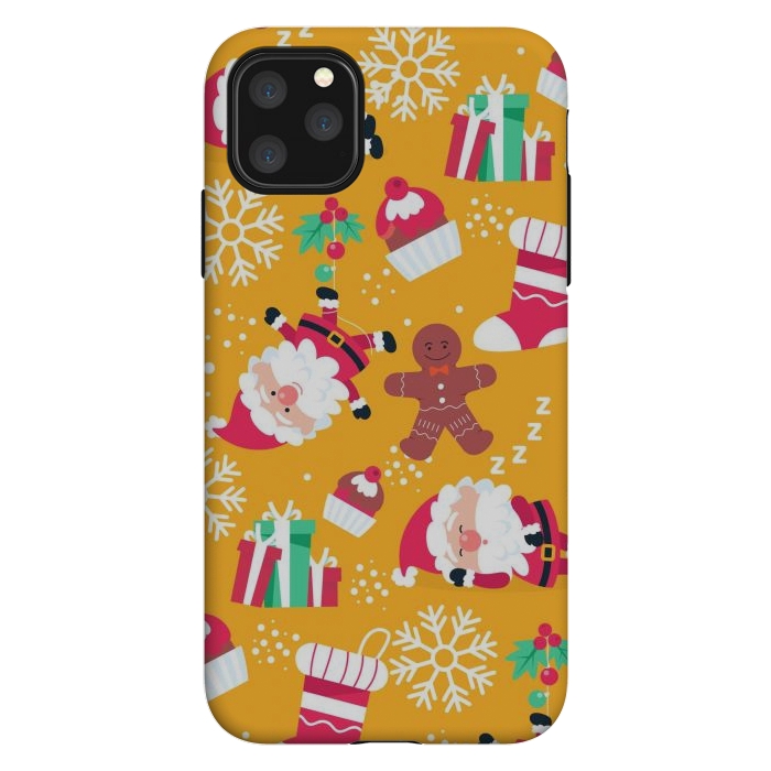 iPhone 11 Pro Max StrongFit Cute Pattern for Christmas  by ArtsCase
