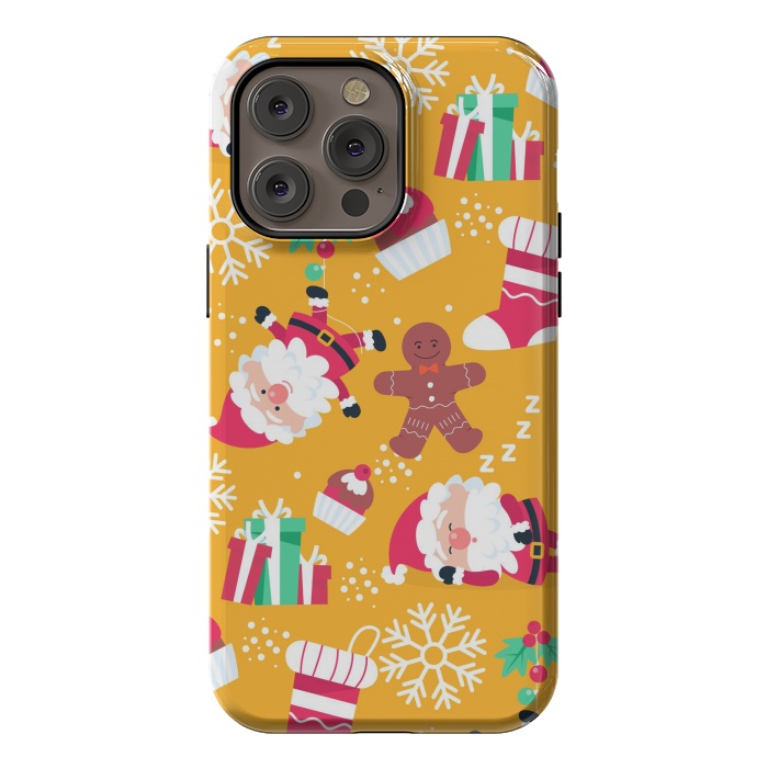 iPhone 14 Pro max StrongFit Cute Pattern for Christmas  by ArtsCase
